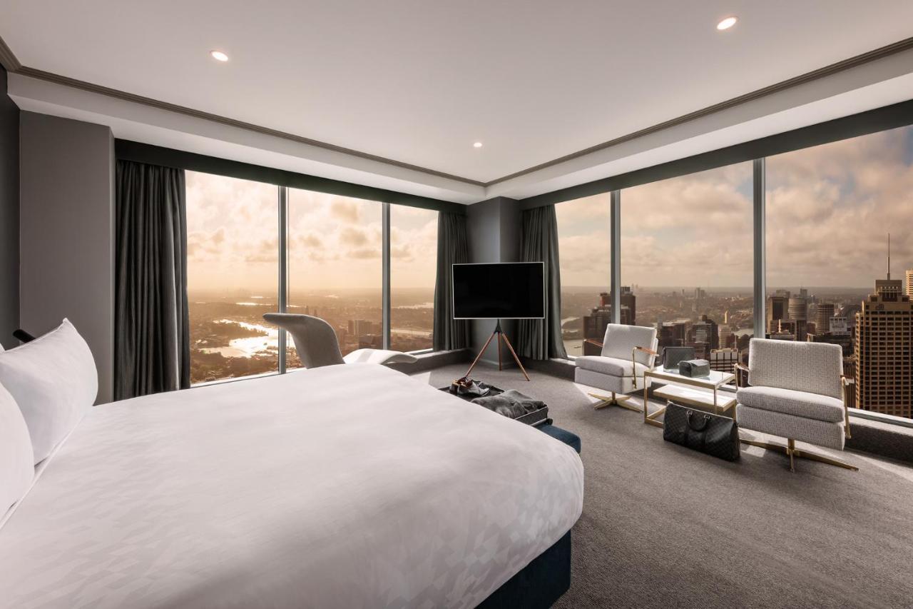 Meriton Suites World Tower, Sydney Esterno foto A bedroom at the hotel