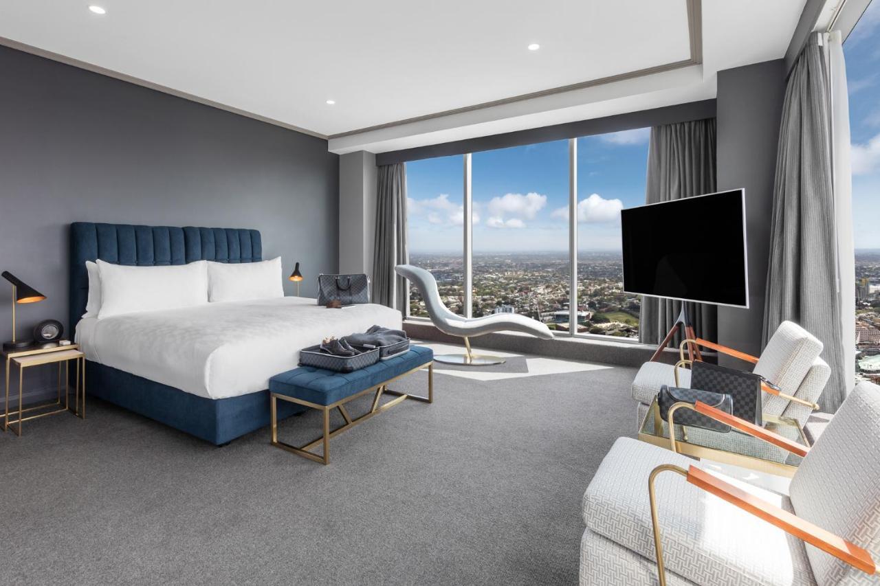 Meriton Suites World Tower, Sydney Esterno foto A bedroom at the hotel