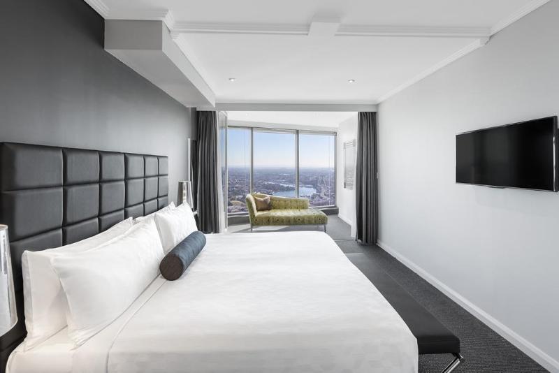 Meriton Suites World Tower, Sydney Esterno foto A bedroom at the hotel